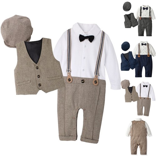 New 3pcs baby boy - baby, gentleman