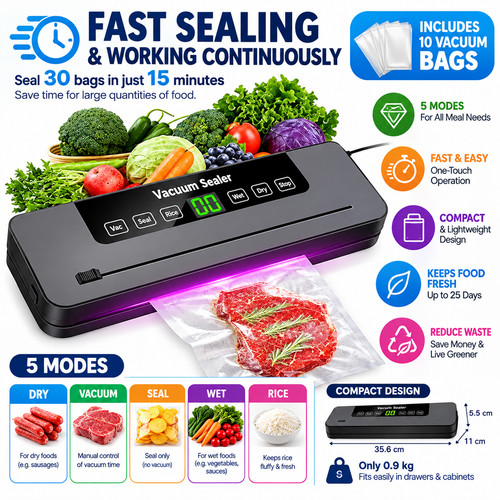 Electric vacuum sealer - electric,