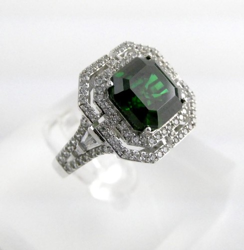 Tova sterling silver green - silver,