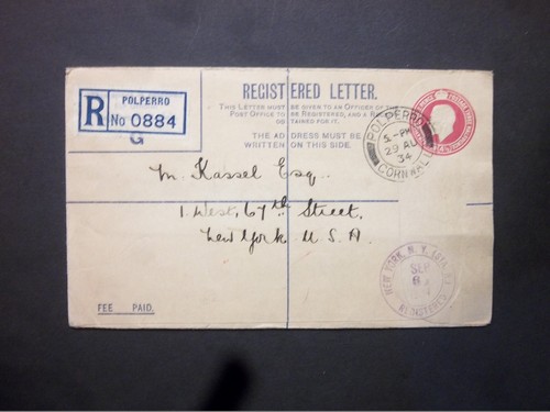 Stationery 1934 kgv 2d - stationery, 41/2d