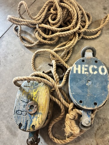 Vintage heco double - vintage, sheave
