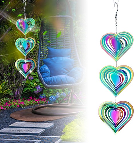 Metal spiral heart wind - spiral,