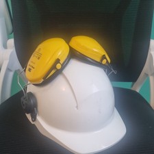 Centurion Concept Vented Safety Helmet Hard Hat With Peltor 3M OPTIME I 