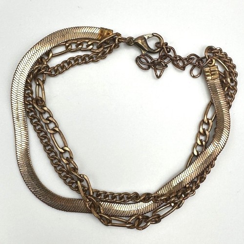 Bracelet vintage gold - gold, tone