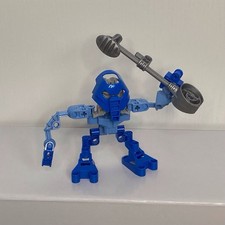 LEGO Bionicle Macku, Set 8586, Matoran of Mata Nui, 2003, Blue Bionicle