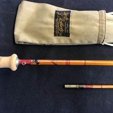 Vintage J S Sharpe The Scottie 9ft #6 split cane fly fishing rod