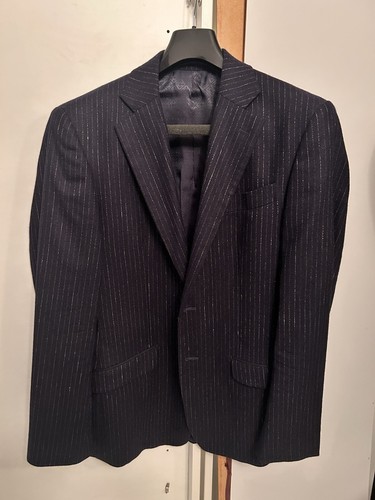 Hardy amies navy pinstripe - amies,