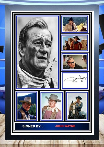 John wayne signed - (461),