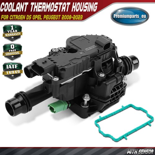 Coolant thermostat housing - coolant, for