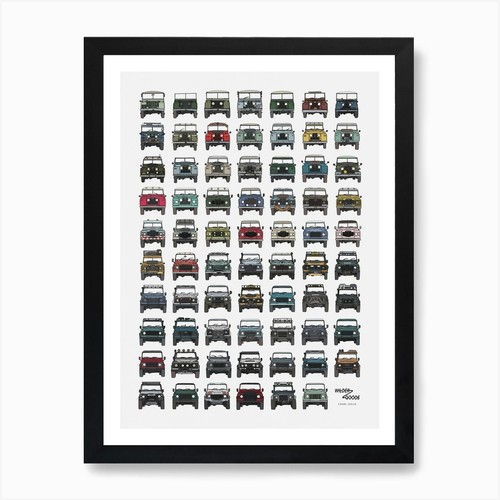 Landrovers through the years - the,