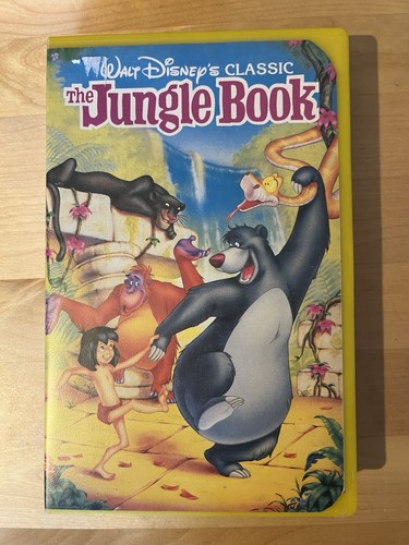The jungle book vhs big - vhs, box
