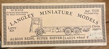 Langley Miniature Models G112
