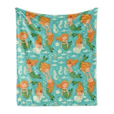 Mermaid Soft Flannel Fleece