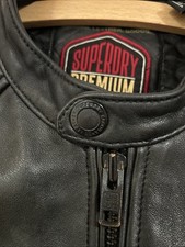 Superdry Hero Leather Biker