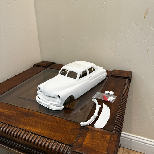 Printed car 1950s merc - printed,