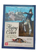 Flying Colors Board Game by GMT games.  Complete and Unpunched.
