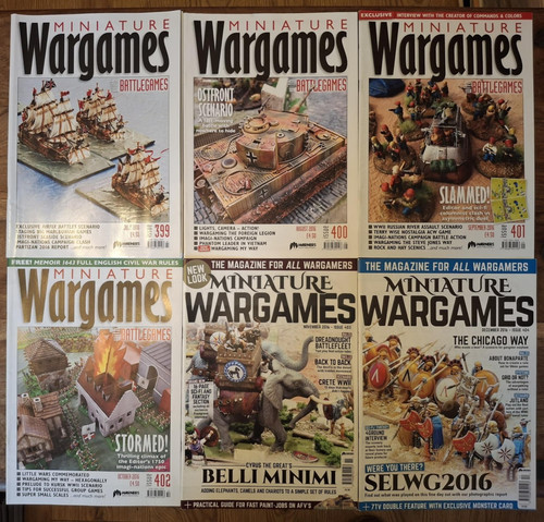 Miniature wargames magazine
