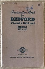 VAUXHALL BEDFORD 5/6 cwt 10/12