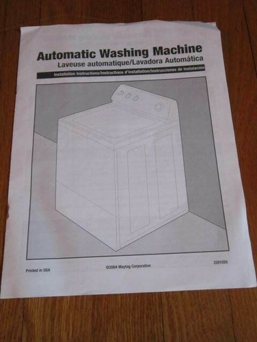 Maytag washing machine - washing,