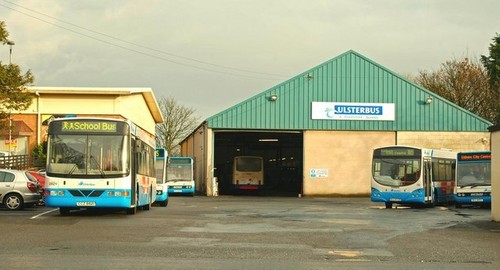 Photo 6x4 bus depot lisburn - 6x4,