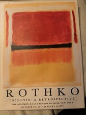 12 X 16 Rothko Print w/text