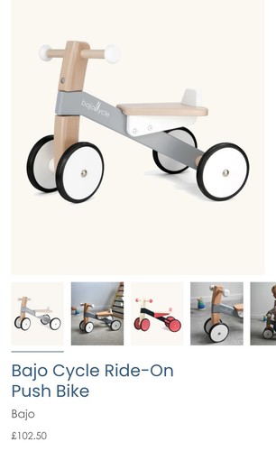 Wooden bajo balance - bajo, bike