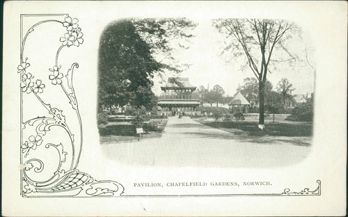 Postcard norwich chapelfield - postcard,