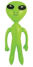 64cm INFLATABLE ALIEN Blow Up Reusable Animals Party Decoration Toy Gift