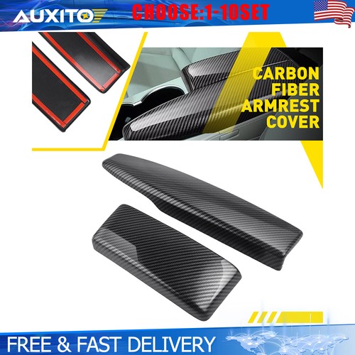 Carbon fiber center armrest - carbon,