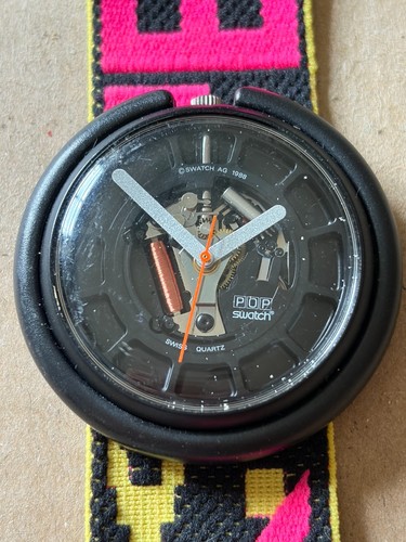 Pop swatch bb108 red lights - swatch,