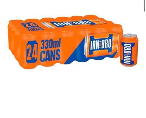 Irn bru fizzy - drink, cans