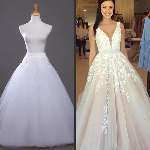 Hoop petticoat white ball - petticoat,