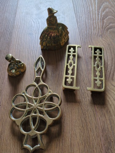 Bundle brass mantel ornament - bundle,