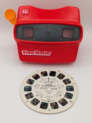 Viewmaster viewer red - 3d,