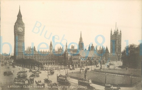 Houses parliament clock - of, &