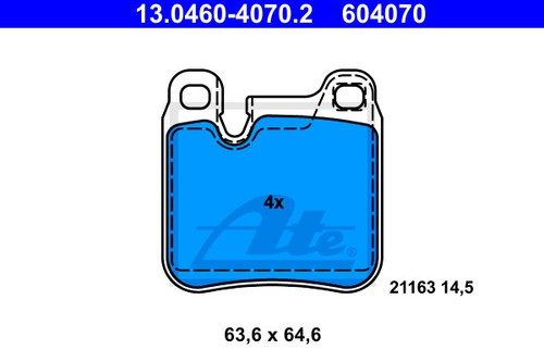 New brake pad - brake,
