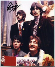 RINGO STARR Signed 8”x10”