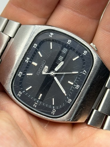 Seiko 6309 523a black square - 6309,