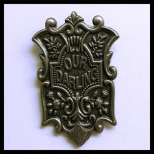Our Darling Keepsake Tin | Metal Pewter | Pin Badge