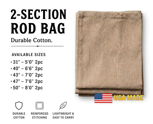 Khaki cloth rod - cloth, fits