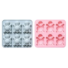 6 Cavity Silicone Turtles Shaped Mould Mousse Cake Mold for Baking Enthusiasts