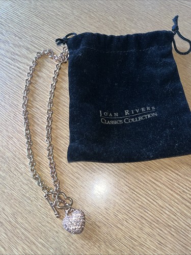 Joan rivers pink gem heart - joan,