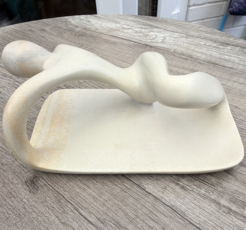Besmo abstract beige soapstone - beige,
