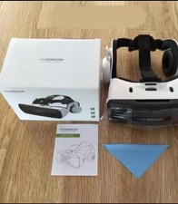 Vr Headset 3D Glasses for Phone with Controller Adjustable Headband Comfortable