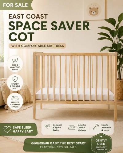 Baby cot with - cot, mattress