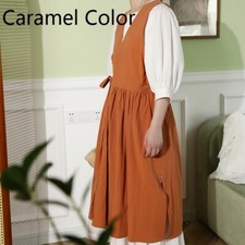 Lady Home Wrap Apron Pleated