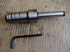 Stub milling arbor 2MT x 16mm arbor bore + keyway 10mm draw bar new