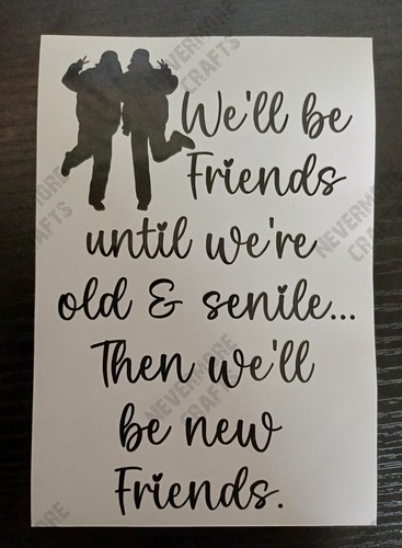 Friends till we are - till,