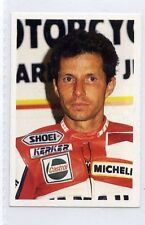 (Jh393-100) RARE,Trade Card Booster of Eddie Lawson ,Racer 1986 MINT