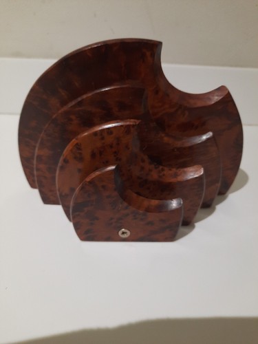 Vintage semi circular desk - circular,